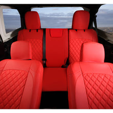 Load image into Gallery viewer, Custom Nappa Leather Car Seat Covers Full Set Special for Jeep Wrangler (2007-2024)