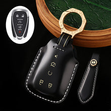 Load image into Gallery viewer, High-End Leather Key Cover Compatible with Chevrolet Malibu, Trailblazer, and Cruze