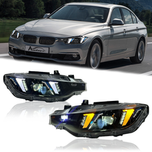 Load image into Gallery viewer, Suitable for 2013–2018 BMW 3 Series F30 LED Headlight Assembly Upgrade with Projector Lens and DRL