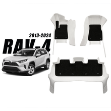 Load image into Gallery viewer, Special for Toyota RAV4(2013-2024) Leather Floor Mat Fully Surrounded By All-Weather Floor Mat