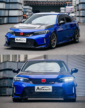 Load image into Gallery viewer, Matrix Lens LED Headlights for 2022-2025 Honda Civic 11th Gen Front Lamp Assembly (Pair)
