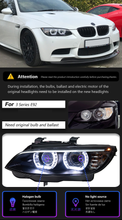 Load image into Gallery viewer, LED DTM Halo Headlights for BMW E92/E93 3 Series 2007–2010 328i 330i 335i M3 Coupe
