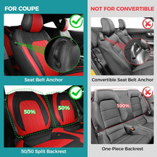 Load image into Gallery viewer, Ford Mustang Coupe 2015–2025 Custom Leather Seat Covers