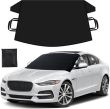 Load image into Gallery viewer, Windshield Cover for Ice and Snow | Heavy Duty 600D Oxford Fabric | Windshield Protector for Cars, SUVs, Trucks | Secure Fit Waterproof Frost Cover