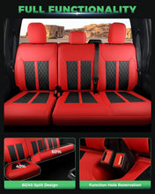Load image into Gallery viewer, Custom Leather Seat Covers for Ford F-150 (2015–2026) and F-250 F-350 F-450 XL XLT (2017–2026)