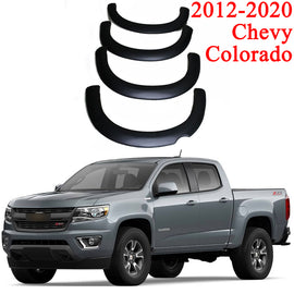 Fender Flares Compatible for 2012-2020 Chevrolet Colorado Front & Rear Wheel Flares 4 PCS Set