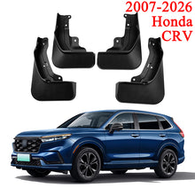 Load image into Gallery viewer, Mud Flaps for 2007-2026 Honda CRV No Drill Splash Guards Front &amp; Rear SUV Mud Guards 4PCS Set