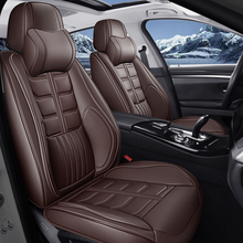 Load image into Gallery viewer, Universal Nappa Leather Seat Covers for Cars 5 Seats