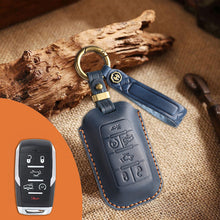 Load image into Gallery viewer, Genuine Leather Key Fob Cover for Dodge Ram 1500 2500 3500 4500 5500