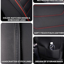 Load image into Gallery viewer, Universal Faux Leather Car Seat Covers 5-Piece Set – Waterproof, Easy Install, Fit SUV, Sedan &amp; Truck