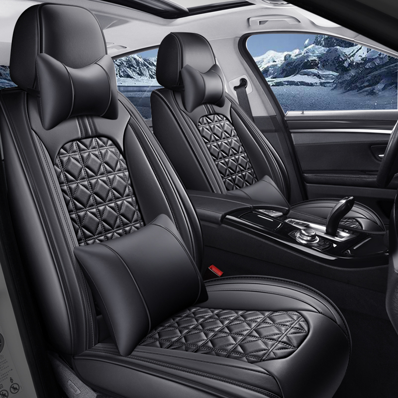 Universal Car Seat Covers Made Of Luxury Leather