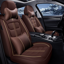 Load image into Gallery viewer, Full Coverage Universal Leather Car Seat Covers Full Set