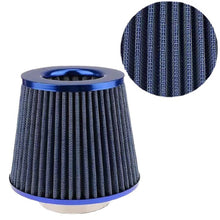 Load image into Gallery viewer, Universal Clamp-On Air Filter, Available in 64mm, 76mm, 89mm, and 100mm Sizes, High Flow Round Tapered Cone, Closed-Top Cool Air Filter Cleaner