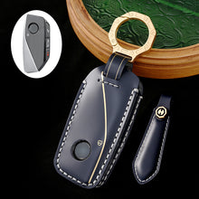 Load image into Gallery viewer, High-Quality Leather Car Key Cover, Suitable for BMW 5 Series, 7 Series, and Other Models