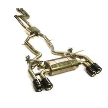 Load image into Gallery viewer, Catback Exhaust for BMW M2 Competition (F87, 2018–2021) – T304 Stainless or Titanium, Dual Midpipes, Remote Valve Control