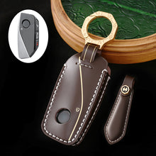 Load image into Gallery viewer, High-Quality Leather Car Key Cover, Suitable for BMW 5 Series, 7 Series, and Other Models