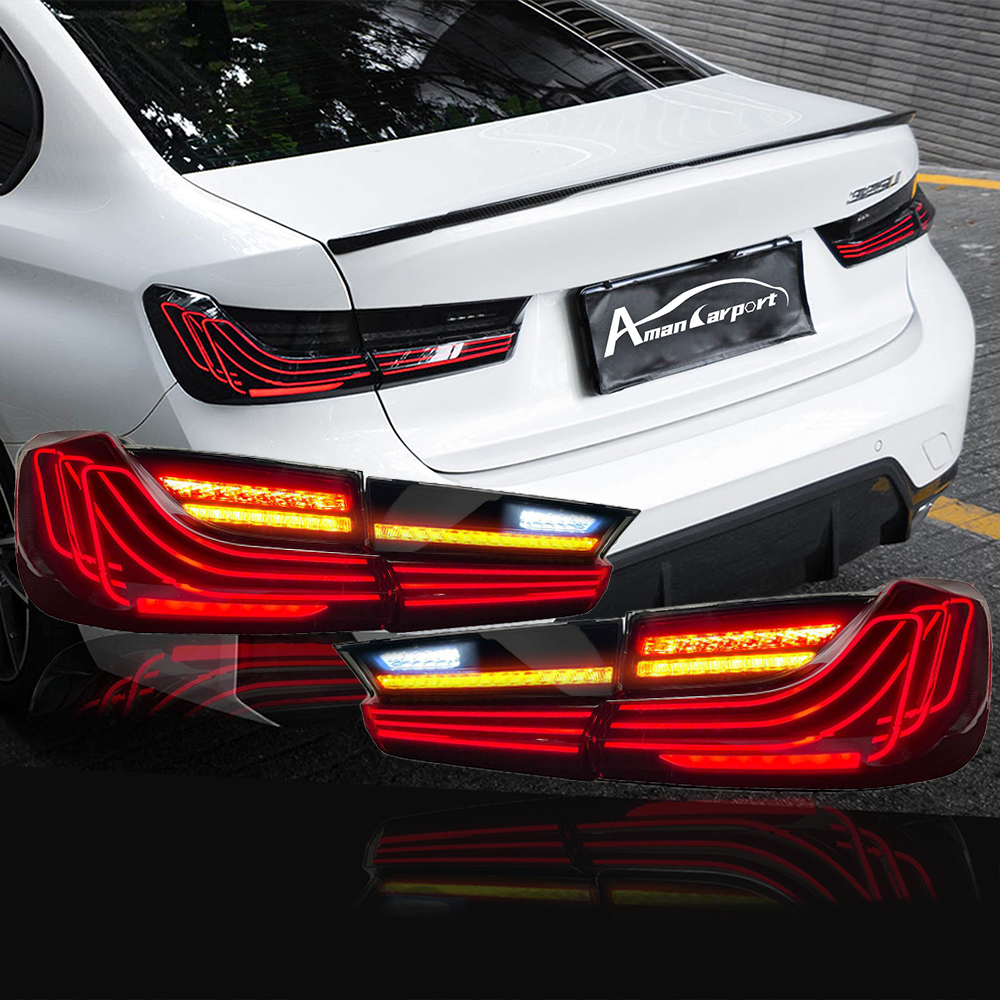 LED Taillight Assembly for BMW 3 Series G20/G28 (2020–2025) – Sequential Turn Signal, Plug & Play