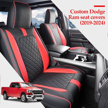 Load image into Gallery viewer, Luxury All-inclusive Car Seat Covers Full Set Custom For Dodge Ram  Compatible with Ram 1500(2019-2024)