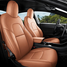 Load image into Gallery viewer, All-Inclusive Custom Tesla Model 3/Highland/Y/Juniper (2016-2025) Nappa Leather Car Seat Covers – Full Set
