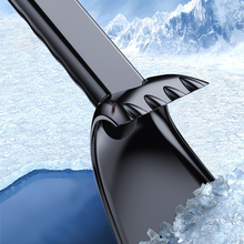 Load image into Gallery viewer, 5 in 1 Ice Shovel and Retractable Snow Brush Emergency Snow Shovel Snow Broom with Foam Handle 180° Rotating Brush Head Snow Shovel for Cars, Trucks, SUVs, Vehicles