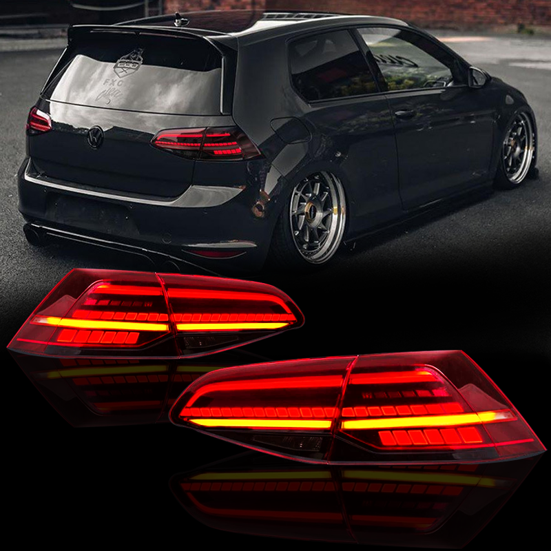 Suitable for Volkswagen Golf MK7 MK7.5 2013-2021 LED Tail Light Assembly