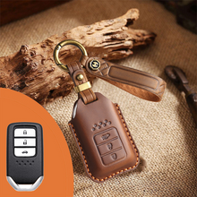 Load image into Gallery viewer, Genuine Leather Key Fob Cover for Honda