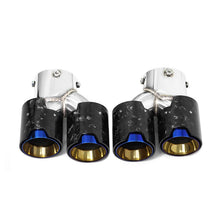 Load image into Gallery viewer, Carbon Fiber Dual Exhaust Tips for BMW M2/M3/M4 3 Series G20/G21/G23/G42 (2019+)