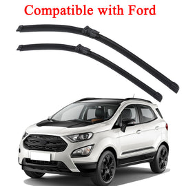 Boneless Silent Wiper Blades – OEM Quality for Ford F-150, Explorer, Bronco & More (Set of 2)