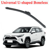 U-Shaped Boneless Silent Wiper Blade – All-Season, Fits 99% Cars (1 Pack, 14
