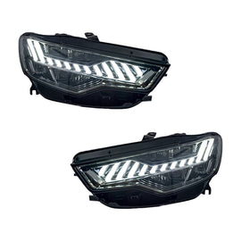 Audi A6 C7 (2012–2015) RS6-Style LED Projector Headlights Assembly