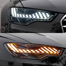 Load image into Gallery viewer, Audi A6 C7 (2012–2015) RS6-Style LED Projector Headlights Assembly