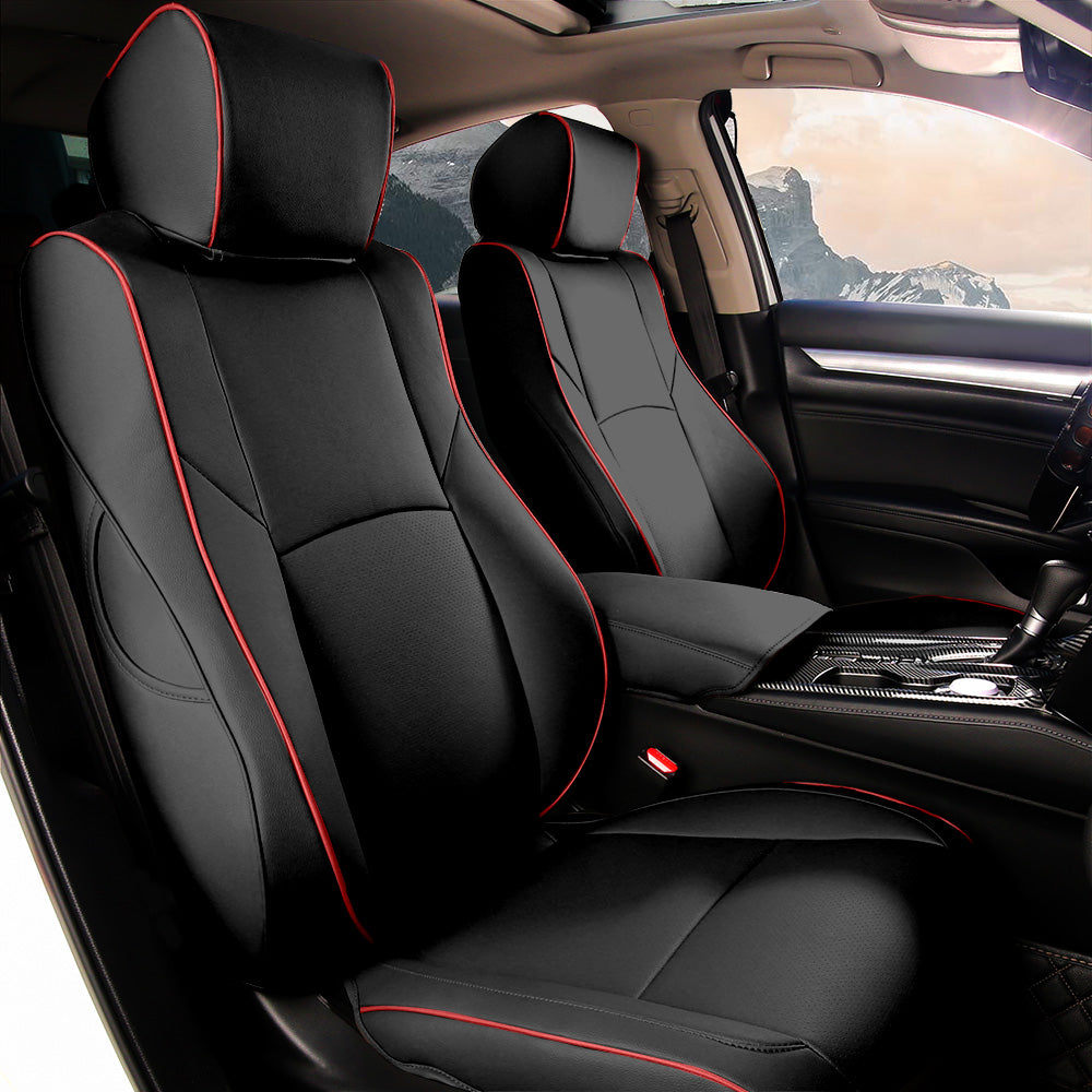 Custom Leather Car Seat Cover Full Set For Honda Accord(2014-2025)