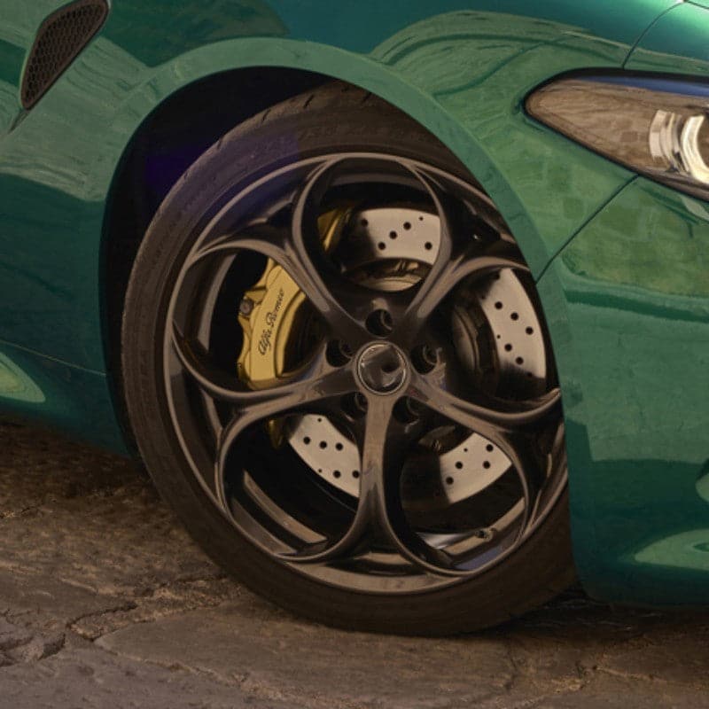 Forged wheels 19 inches fit Alfa Romeo Giulia, Stelvio upgraded rims(1 ...