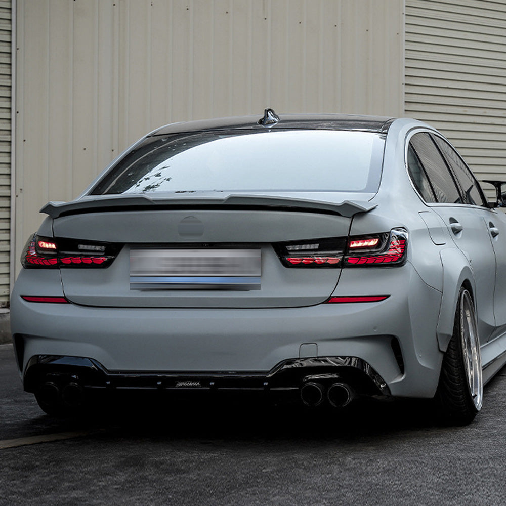 BMW 3 Series G20 LED Tail Lights (2019–2025) – Dragon Scale Design