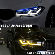 Load image into Gallery viewer, Laser Style LED Headlights for BMW G30 5 Series 2018-2023 LCI/Pre-LCI
