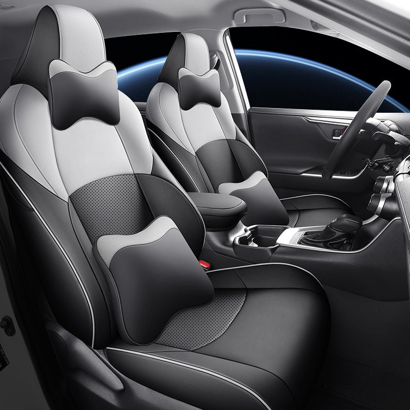 Custom Luxury Leather Car Seat Cover Full Set For Toyota CHR (2017-2025)