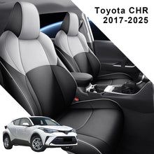 Load image into Gallery viewer, Custom Luxury Leather Car Seat Cover Full Set For Toyota CHR (2017-2025)