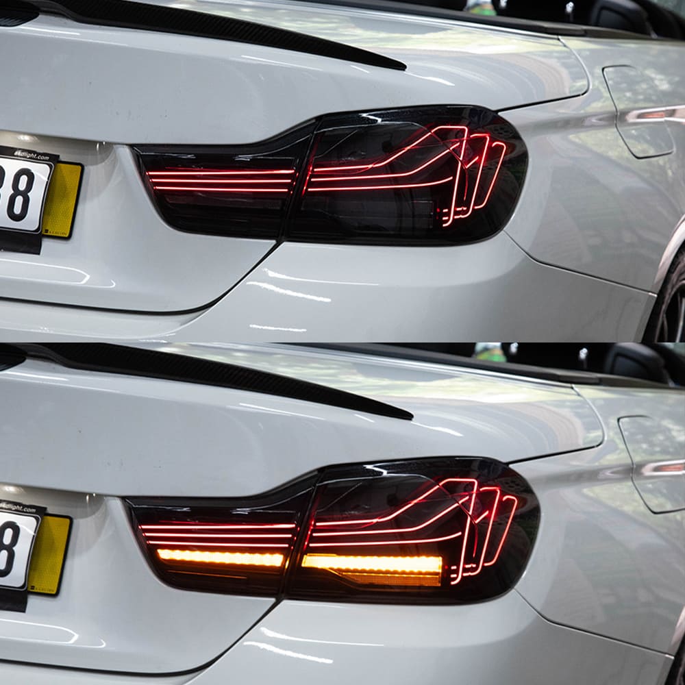 BMW 4 Series F32 F36 F82 CSL Laser Style LED Tail Lights (2013–2020)