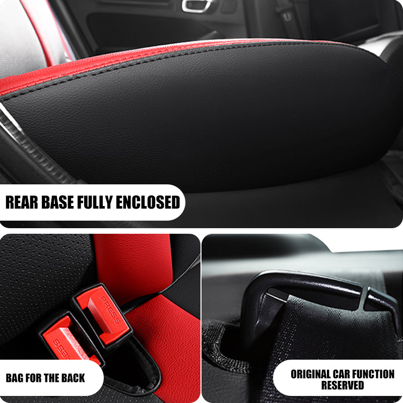Luxury Leather Car Seat Cover Full Set For Honda Civic (2022-2025)