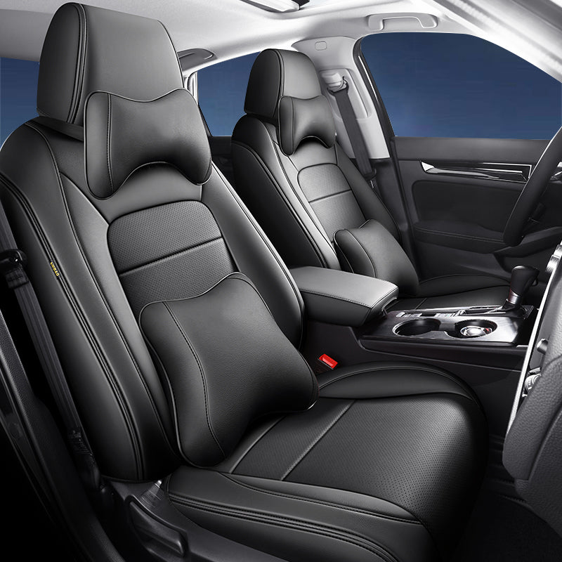 Luxury Leather Car Seat Cover Full Set For Honda Civic (2022-2025)