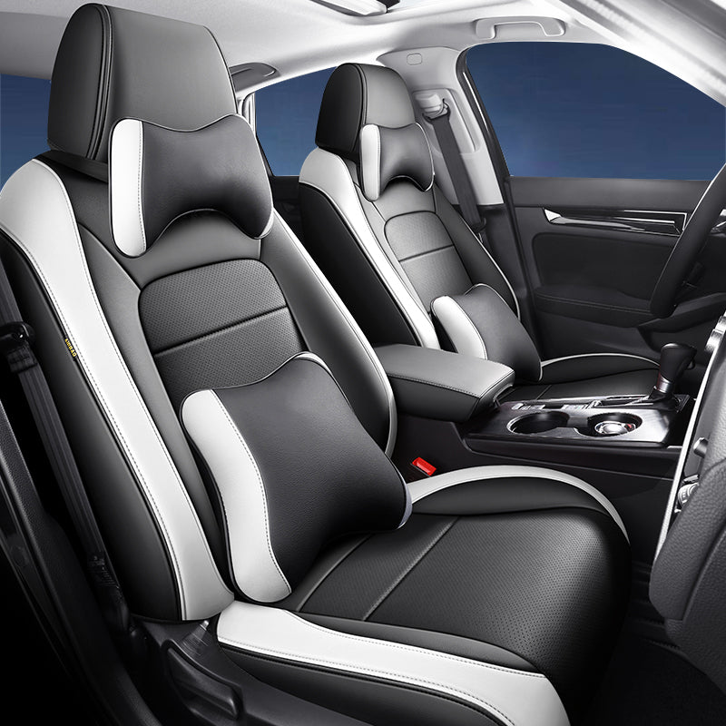 Luxury Leather Car Seat Cover Full Set For Honda Civic (2022-2025)