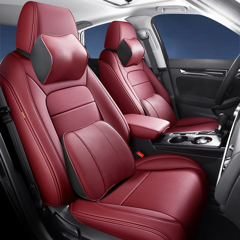 Luxury Leather Car Seat Cover Full Set For Honda Civic (2022-2025)
