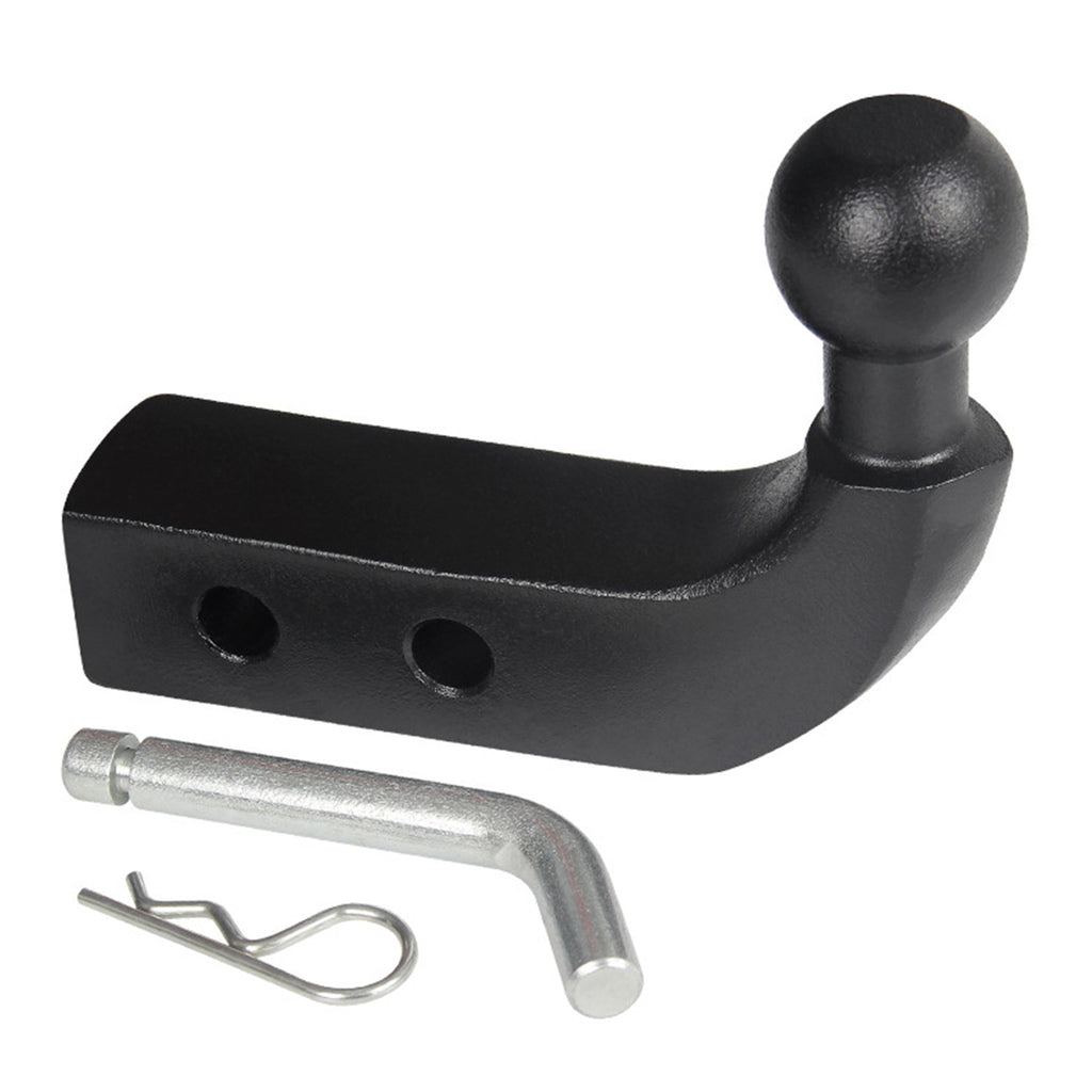 2-Inch Ball Trailer Hitch Receiver, Car Modified Trailer Hook Trailer Rear Bumper Trailer Lock