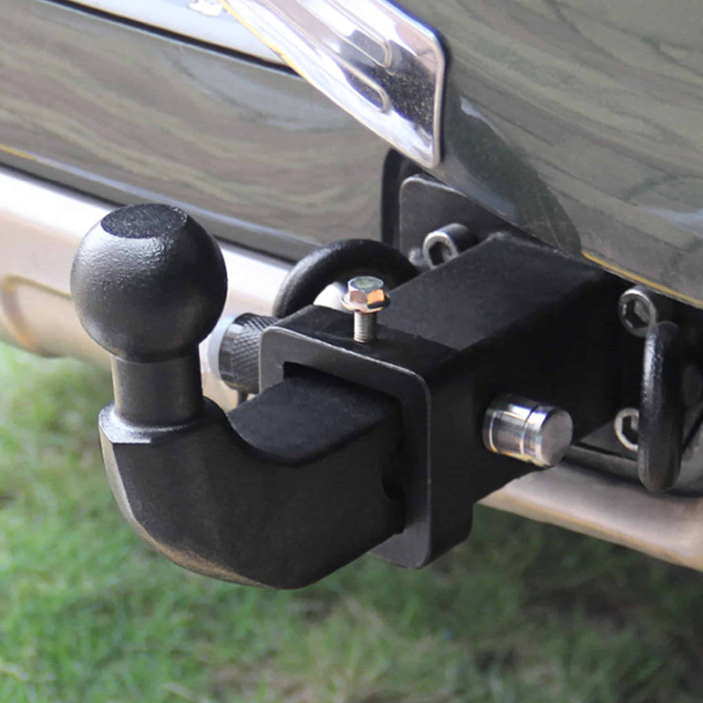 2-Inch Ball Trailer Hitch Receiver, Car Modified Trailer Hook Trailer Rear Bumper Trailer Lock