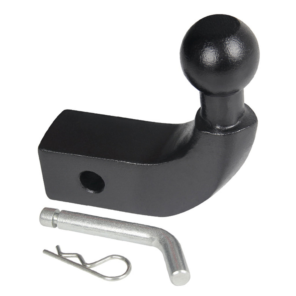 2-Inch Ball Trailer Hitch Receiver, Car Modified Trailer Hook Trailer Rear Bumper Trailer Lock