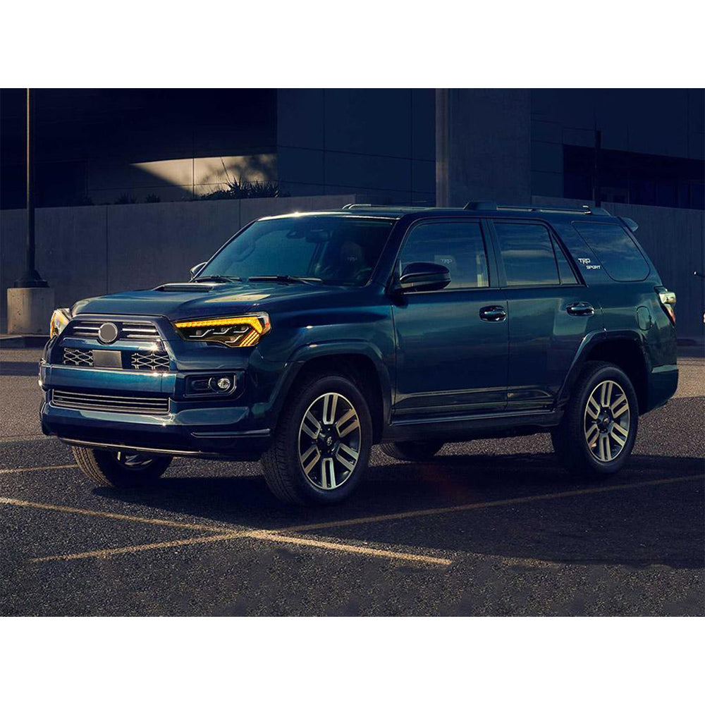 2014–2024 Toyota 4Runner LED Projector Headlights with Sequential Turn Signals & Start-up Animation (Pair)