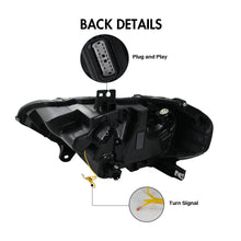 Load image into Gallery viewer, For 2018–2023 Ford Mustang LED Headlights – S650 Style Triple Beam Projector Lamp Assembly (Pair)