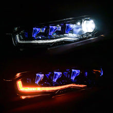 Load image into Gallery viewer, Diamond Lens Rotating LED headlights for Honda Civic 2016-2021 10th Gen Projector Front Lamp Assembly (Pair)