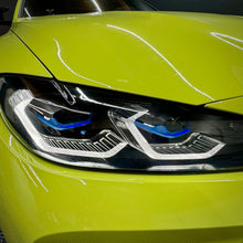 Load image into Gallery viewer, Laser Style Headlights for BMW 4 Series G22 G23 G26 M3 M4 (2021 - Present) Assembly Upgrade, Amber DRL