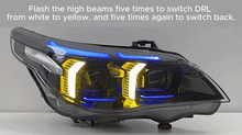 Load image into Gallery viewer, Headlights for BMW 5 Series E60 (2003–2010), Snake Eye Projector Lens Modified Headlamp Assembly